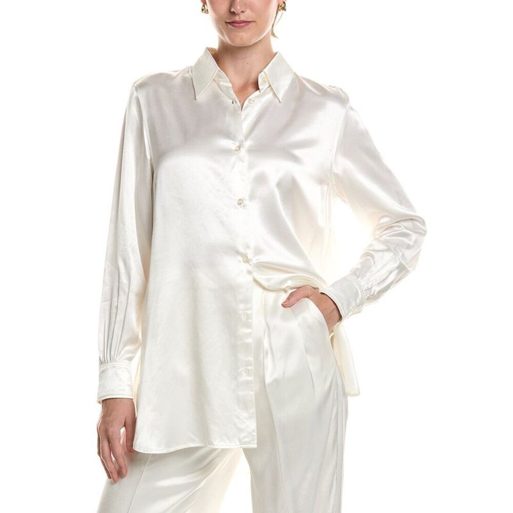 Officine Générale Womens Elzi Shirt, White